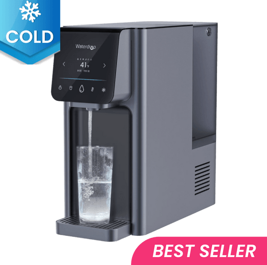 Countertop Reverse Osmosis, Hot and Cold Water Dispenser,  Waterdrop A1