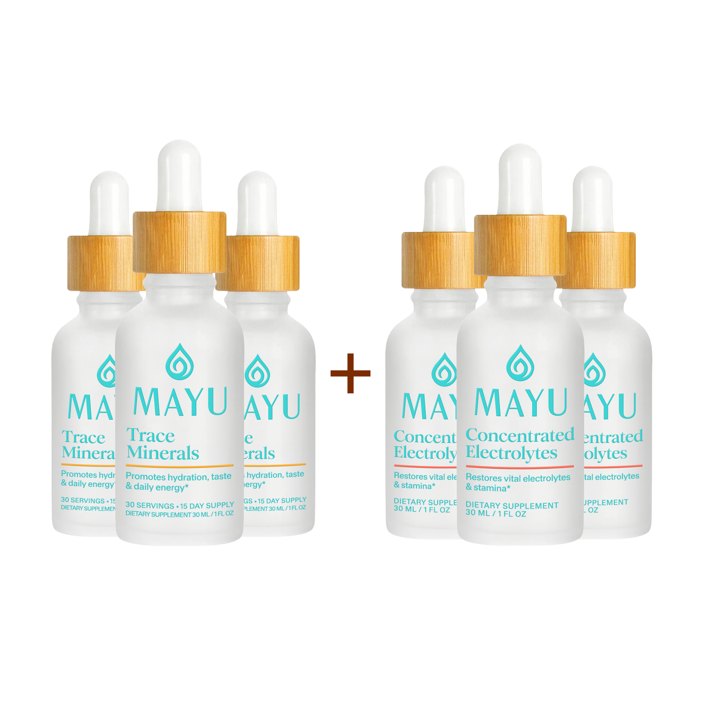 Trace Mineral & Electrolyte Drops Stock Up Kit