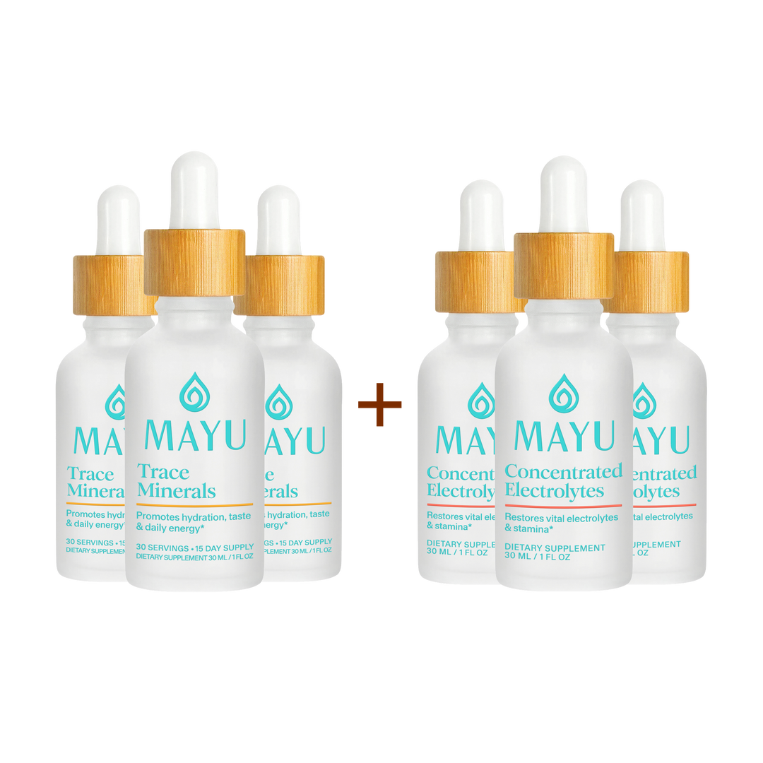 Trace Mineral & Electrolyte Drops Stock Up Kit