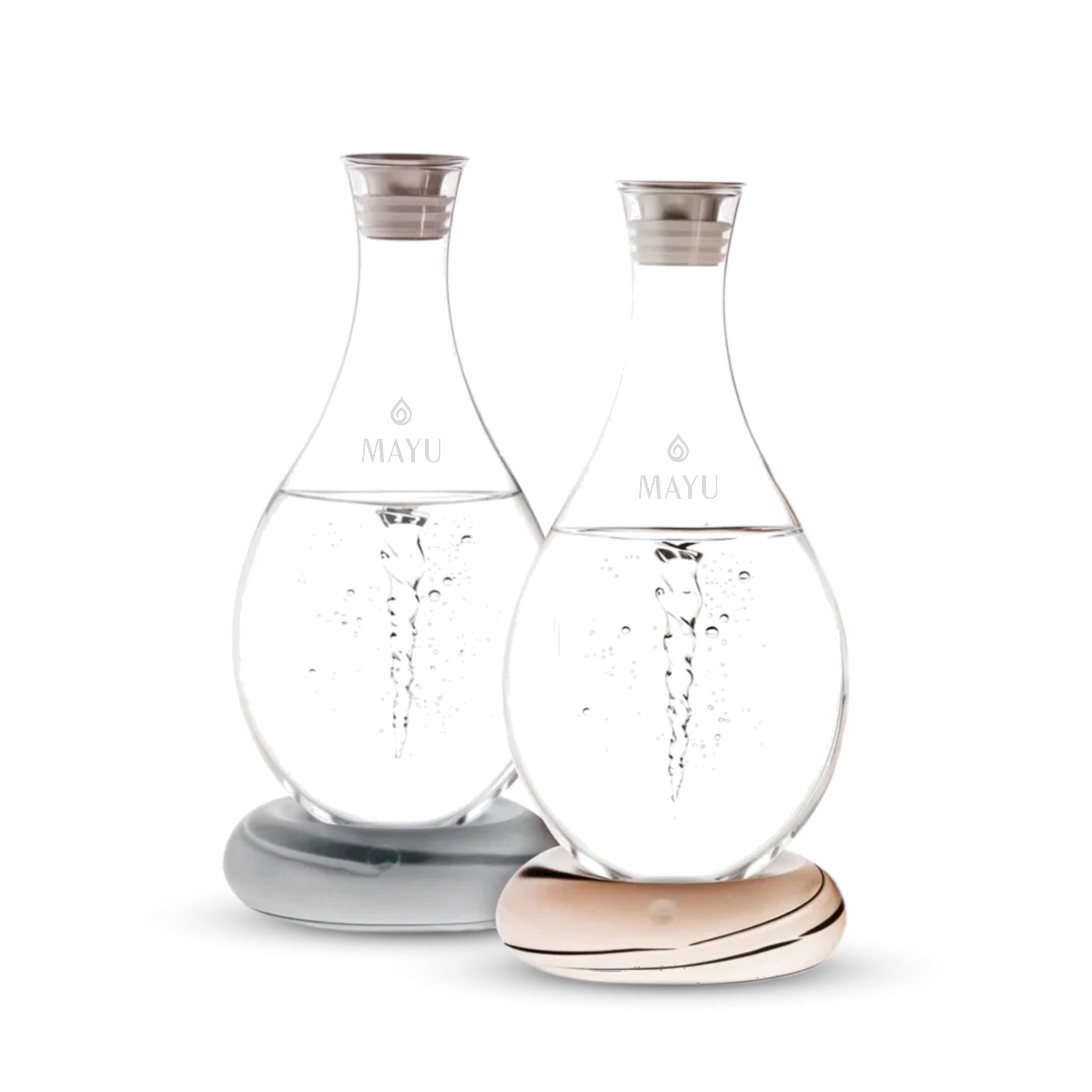 Swirl Structured Water Carafe - Pack of 2