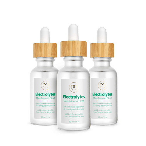 MAYU Minerals | Electrolytes Drops - Pack of 3 - Mayu Water