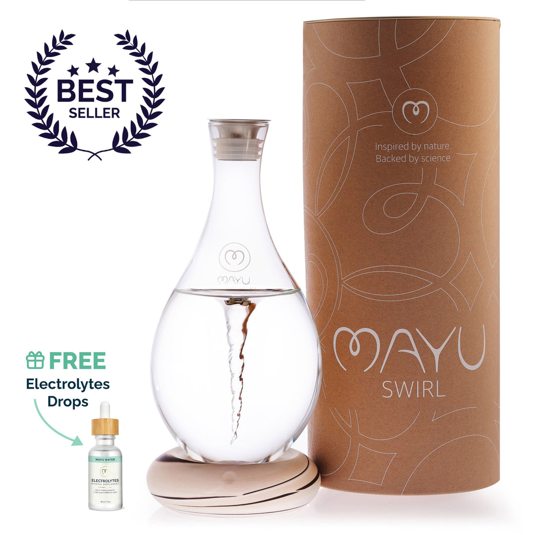 MAYU Swirl Carafe - Mayu Water