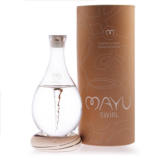 MAYU Swirl Water Aeration Carafe 