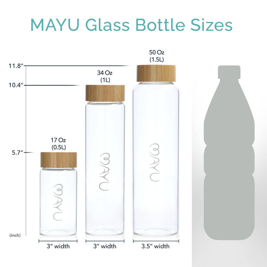 MAYU | Glass Bottle - Mayu Water